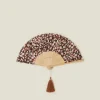 Accessorize Animal Print Foldable Fan