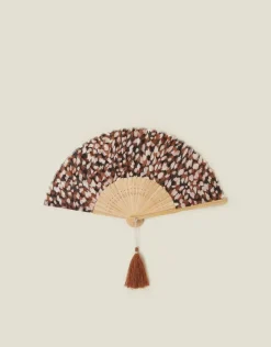 Accessorize Animal Print Foldable Fan