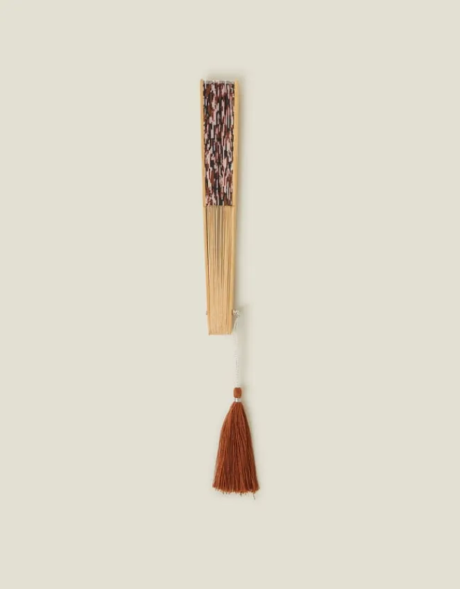 Accessorize Animal Print Foldable Fan