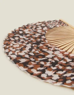 Accessorize Animal Print Foldable Fan