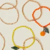 Accessorize Beaded Fruit Stretch Bracelets
