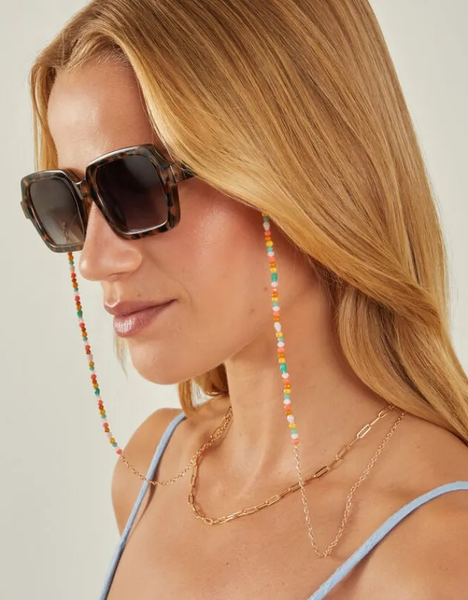 Accessorize Beaded Sunglasses Chain
