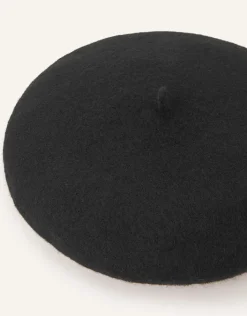 Accessorize Beret Hat in Pure Wool