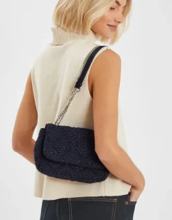 Accessorize Boucle Chain Shoulder Bag