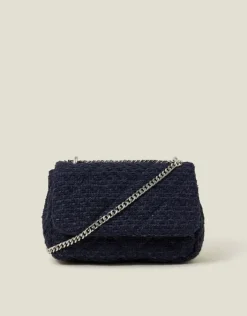 Accessorize Boucle Chain Shoulder Bag