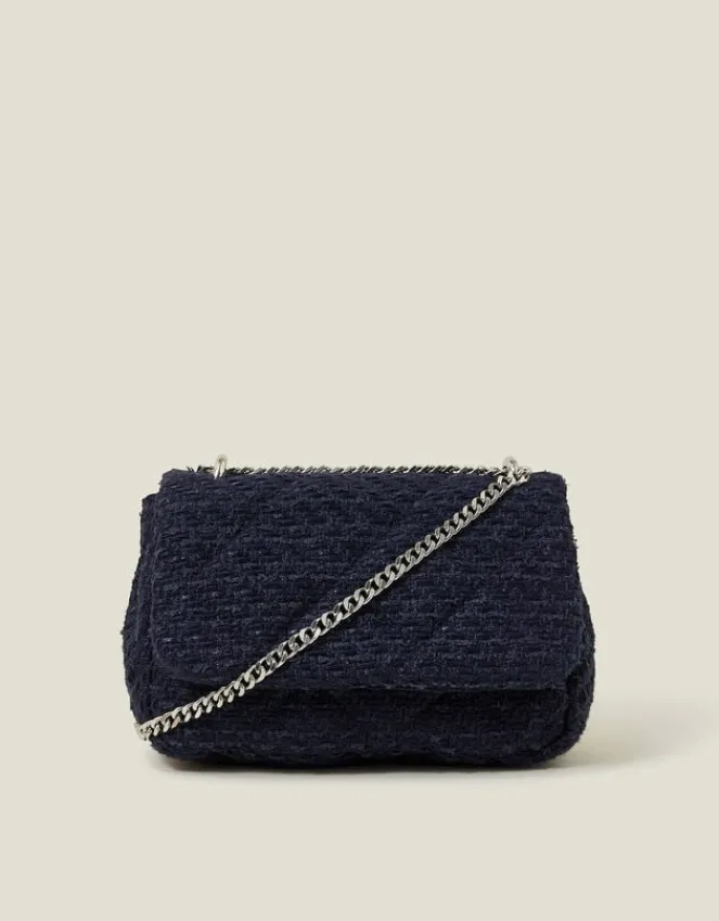 Accessorize Boucle Chain Shoulder Bag
