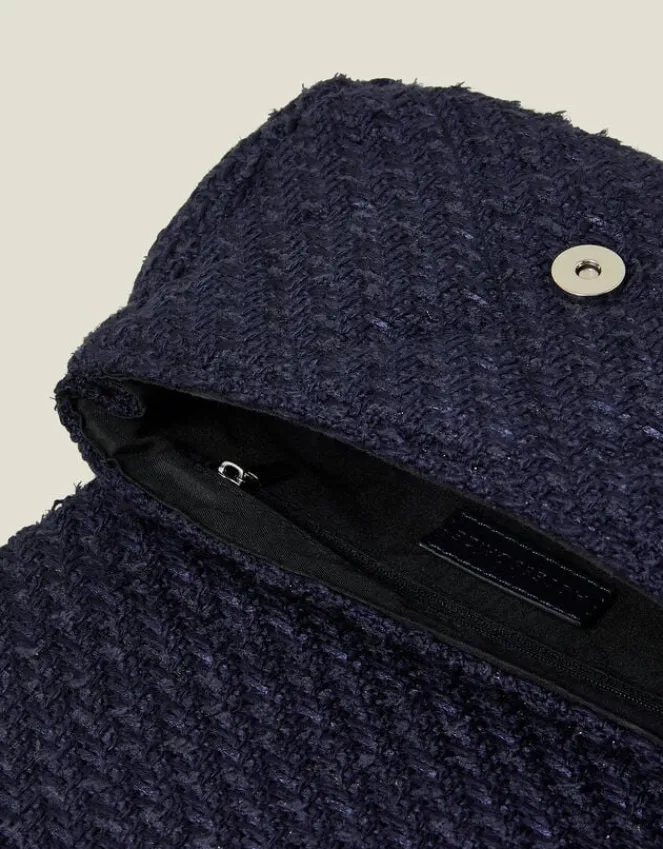 Accessorize Boucle Chain Shoulder Bag
