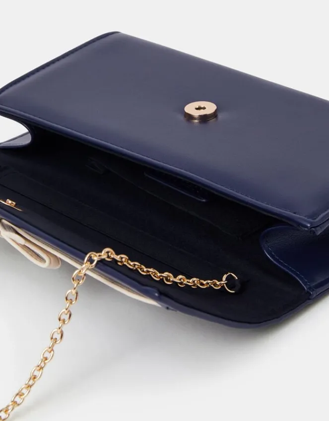 Accessorize Bow Clutch Bag