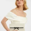Accessorize Bow Detail Clutch Bag