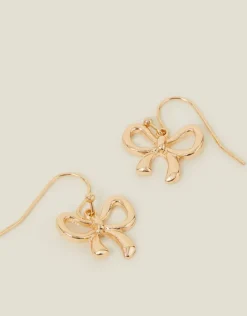Accessorize Bow Drop Earrings