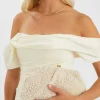 Accessorize Bridal Cloud Pearl Beaded Mini Bag
