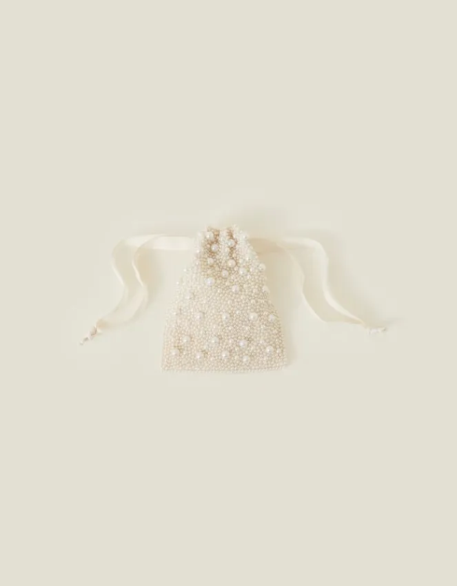 Accessorize Bridal Drawstring Pouch