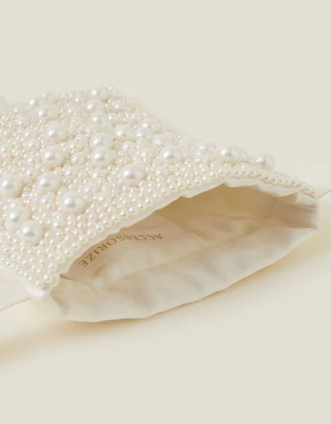 Accessorize Bridal Drawstring Pouch