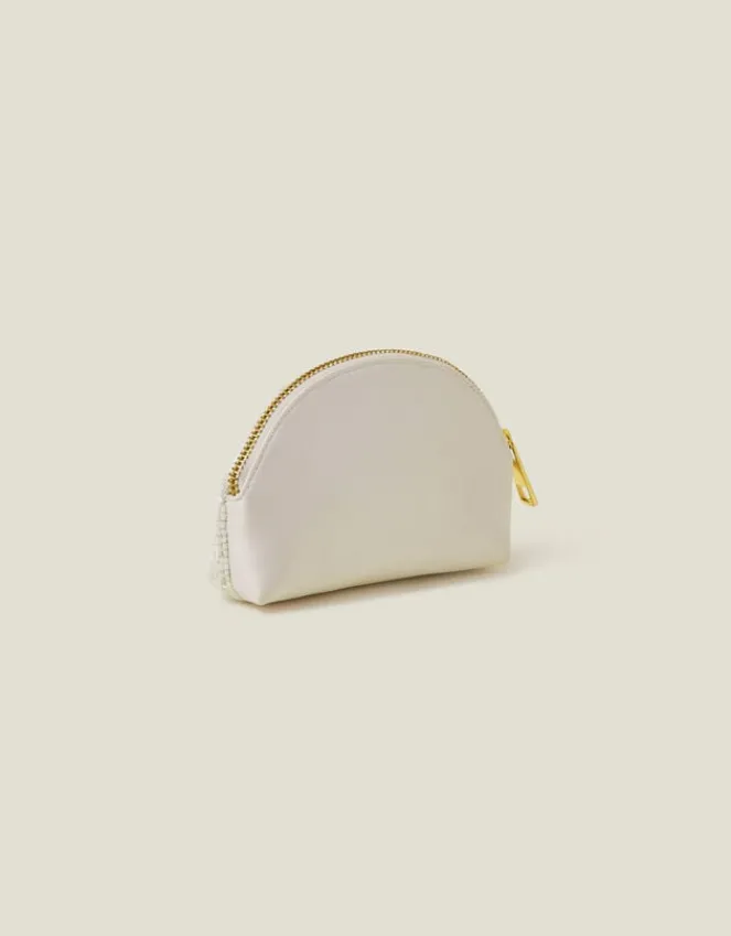 Accessorize Bridal Hand-Beaded Mrs Purse