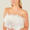 Accessorize Bridal Mrs Hardcase Clutch Bag