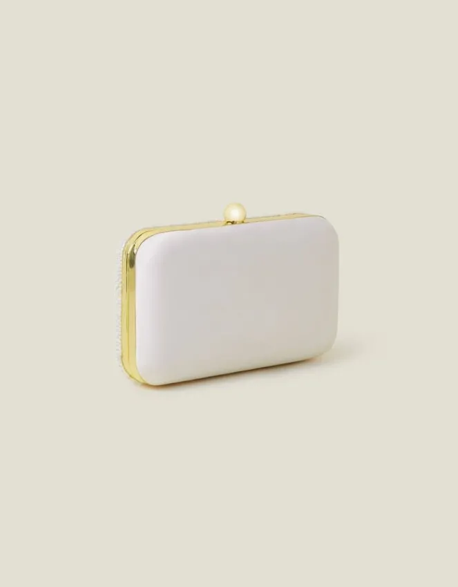 Accessorize Bridal Mrs Hardcase Clutch Bag