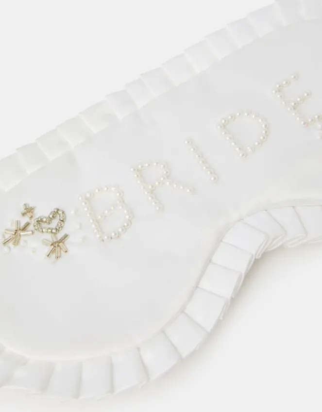 Accessorize Bride Beaded Sleep Mask