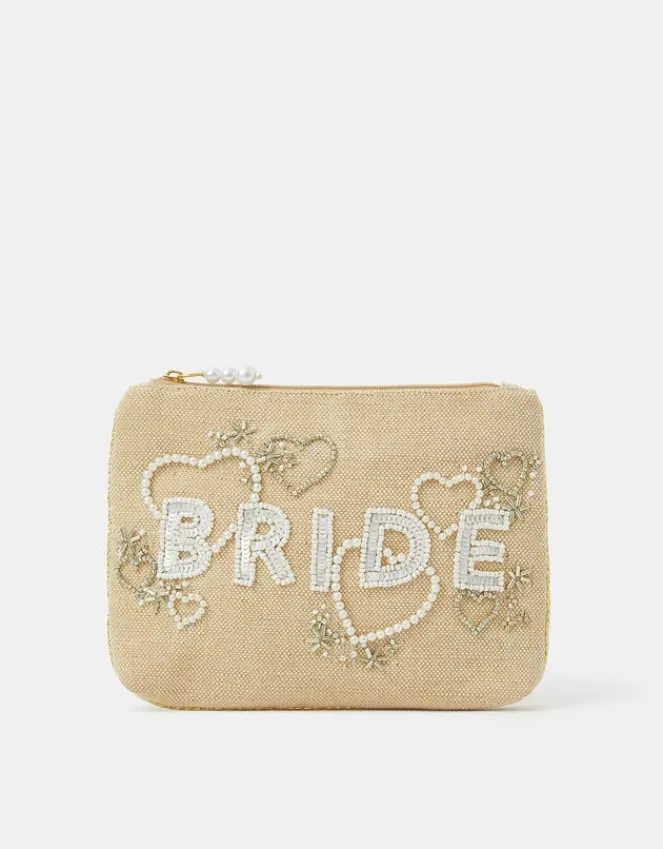 Accessorize Bride Canvas Pouch