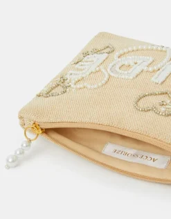 Accessorize Bride Canvas Pouch