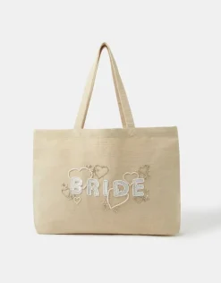 Accessorize Bride Canvas Shopper Bag