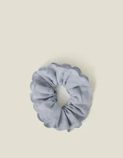Accessorize Broderie Bow Hair Scrunchie