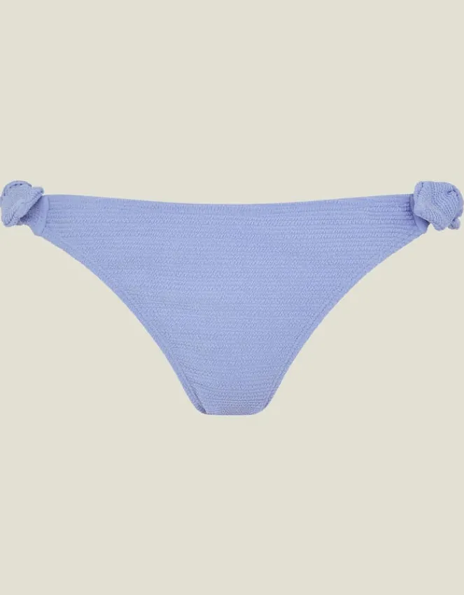 Accessorize Bunny Tie Bikini Briefs Blue
