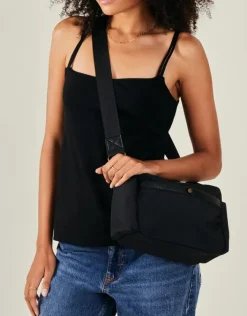 Accessorize Canvas Crossbody Bag