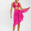 Accessorize Check Tassel Sarong