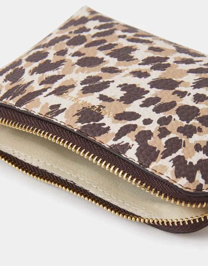 Accessorize Cheetah Print Coin Purse