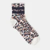Accessorize Cheetah Print Socks