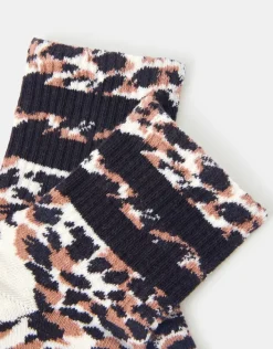 Accessorize Cheetah Print Socks