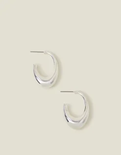 Accessorize Chunky Curve Drop Hoop