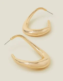 Accessorize Chunky Hoop Drop Earrings