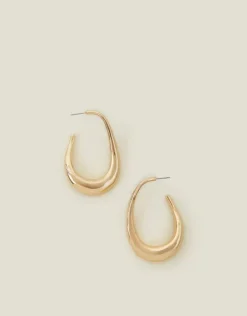 Accessorize Chunky Hoop Drop Earrings