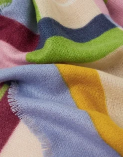 Accessorize Colourful Check Print Blanket Scarf