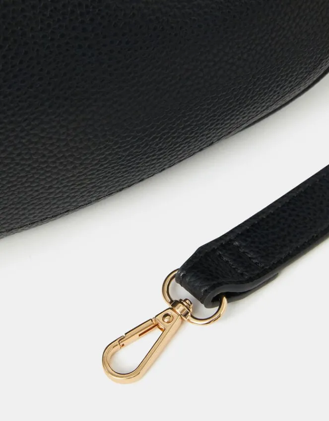 Accessorize Crescent Shoulder Bag Black