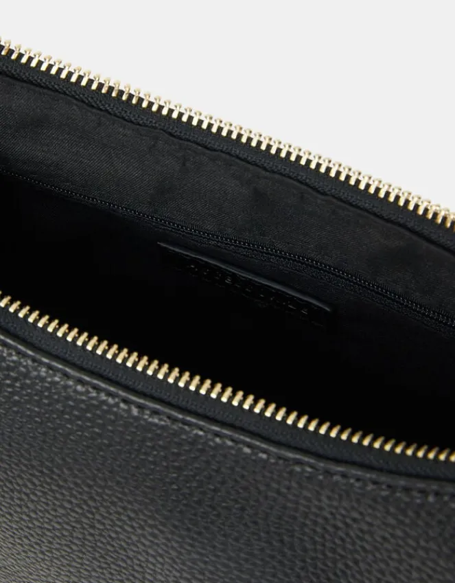 Accessorize Crescent Shoulder Bag Black