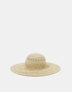 Accessorize Crochet Floppy Hat