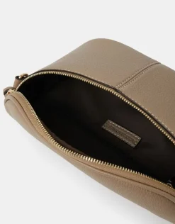 Accessorize Crossbody Sling Bag Brown