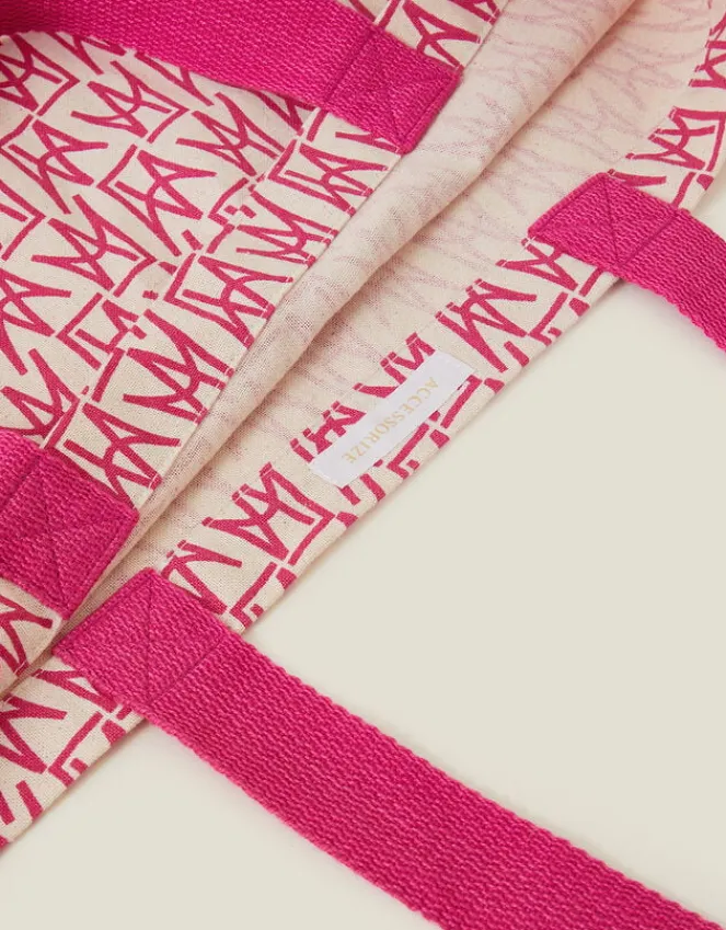 Accessorize Crown Print Shopper Bag