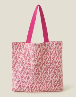 Accessorize Crown Print Shopper Bag