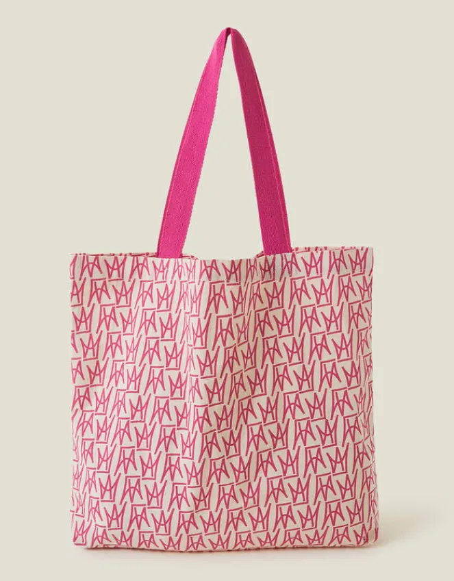 Accessorize Crown Print Shopper Bag