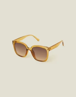 Accessorize Crystal Large Square Sunglasses
