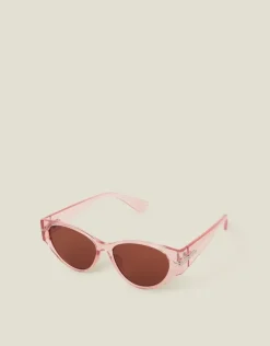 Accessorize Crystal Metal Trim Sunglasses
