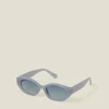 Accessorize Crystal Oval Sunglasses
