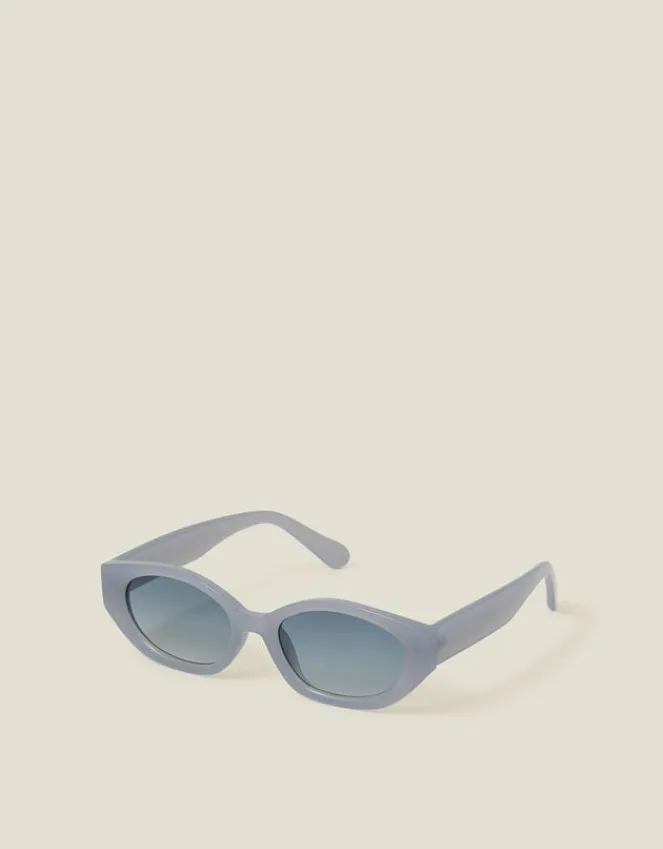 Accessorize Crystal Oval Sunglasses