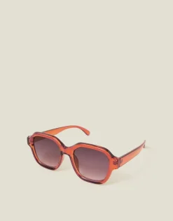 Accessorize Crystal Square Sunglasses
