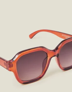 Accessorize Crystal Square Sunglasses