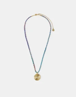 Accessorize 14ct Gold-Plated Braid Pendant Necklace