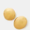 Accessorize 14ct Gold-Plated Dome Stud Earrings